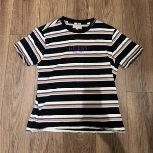 Guess Multicolor Striped Tee